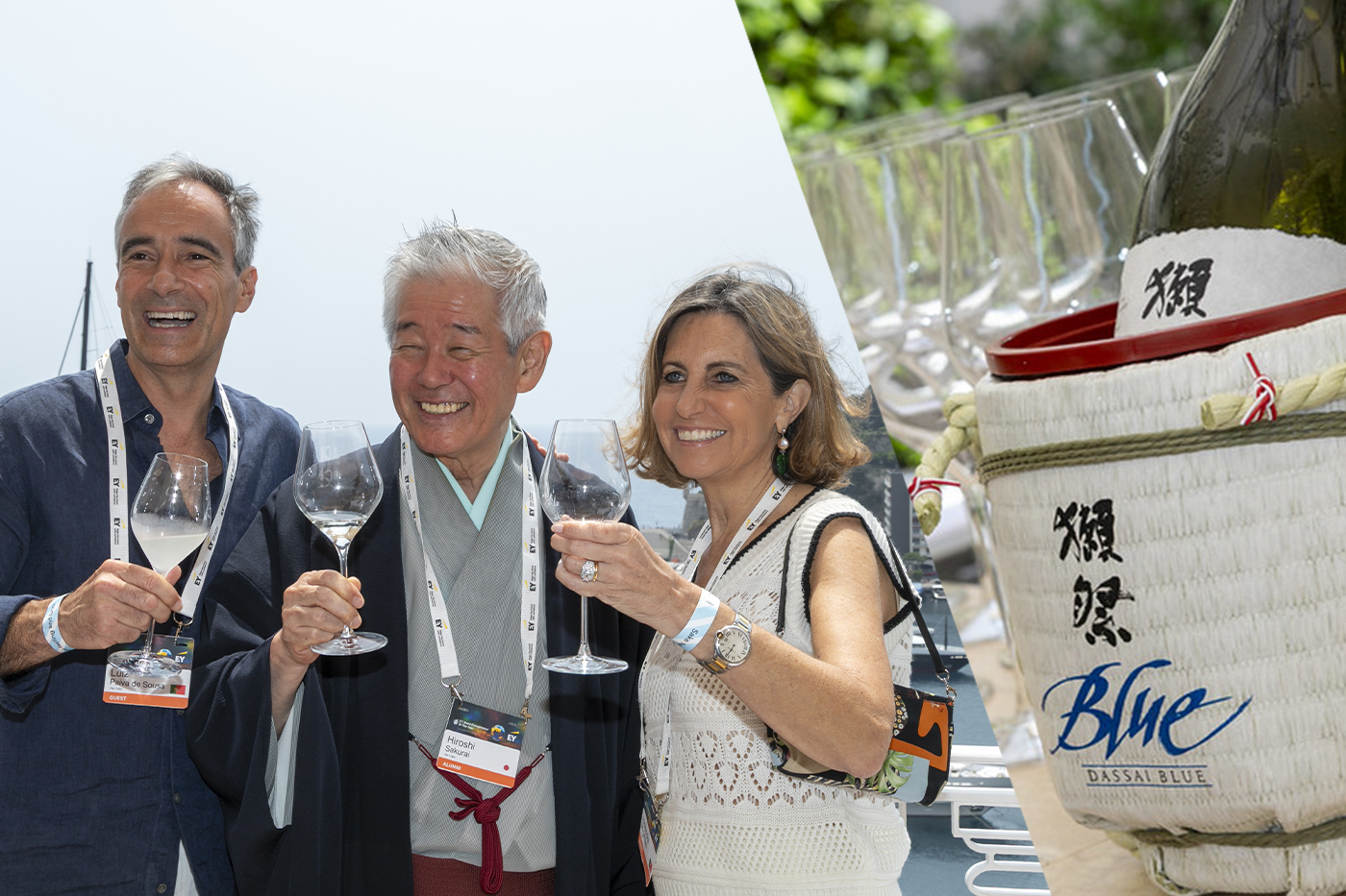 WEOY期間中に獺祭パーティーをモナコで開催(2022〜2024)