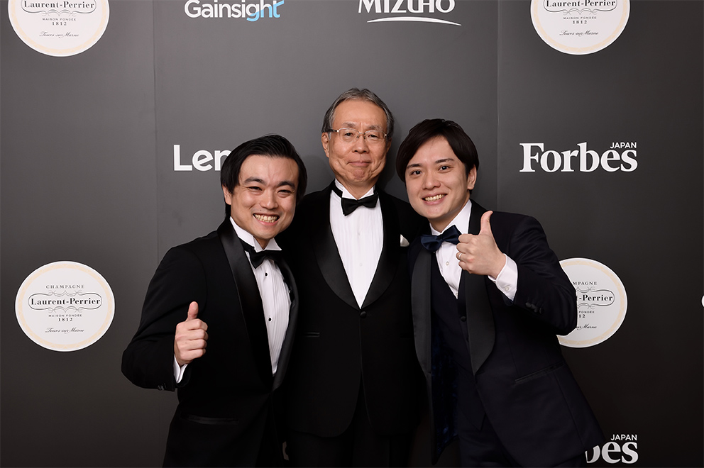 Forbes JAPANが主催する「日本の起業家ランキング」の「〈みずほ〉賞」