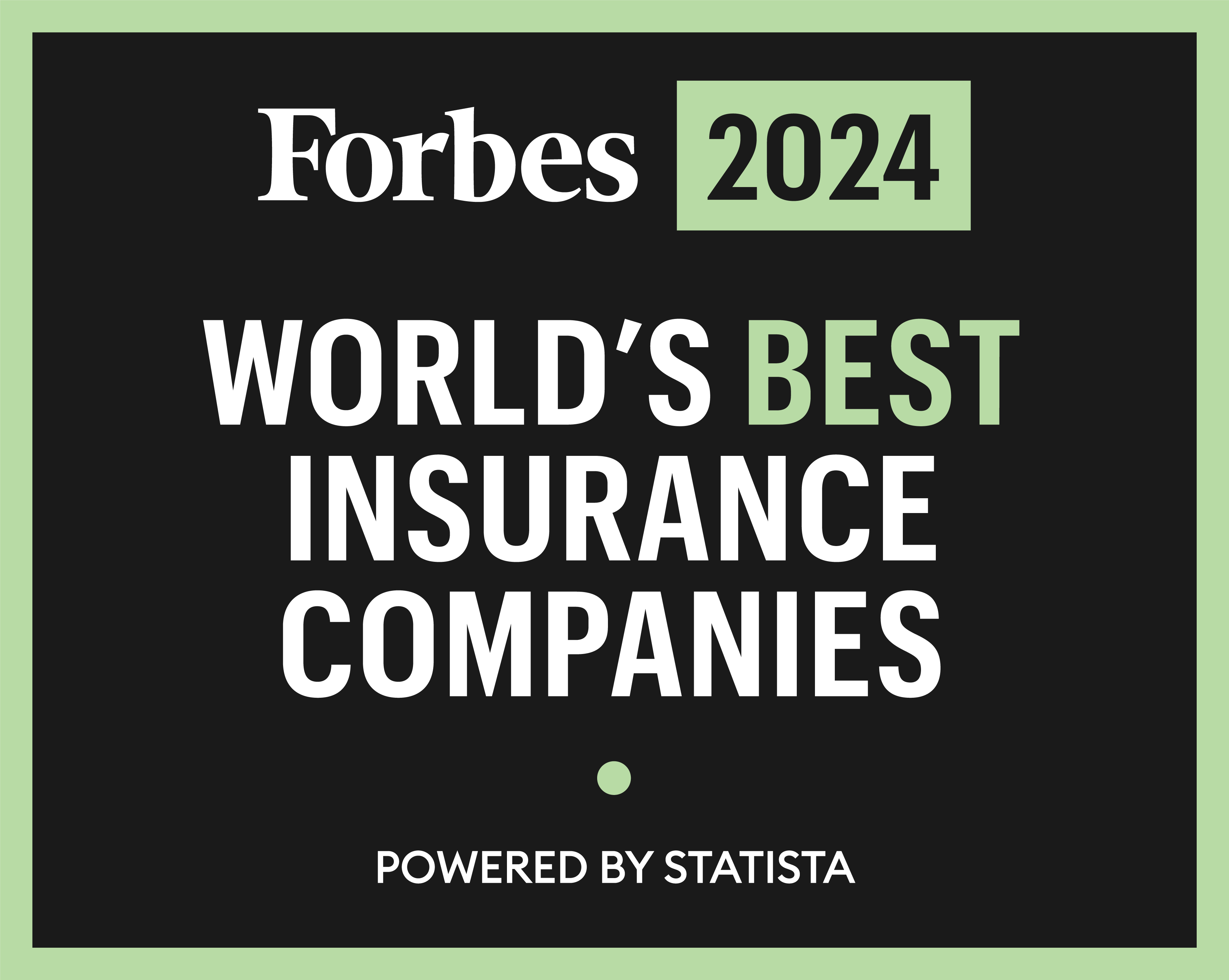 Forbes 2024 World's Best Insurance Companies