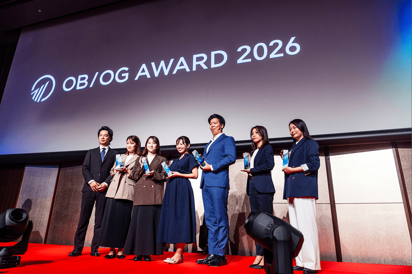 OB/OG AWARD 2026のステージ